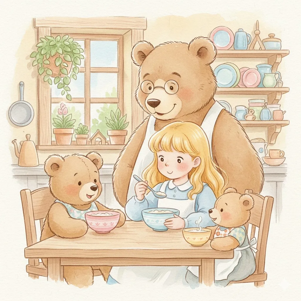 Soft oatmeal porridge prepared for baby